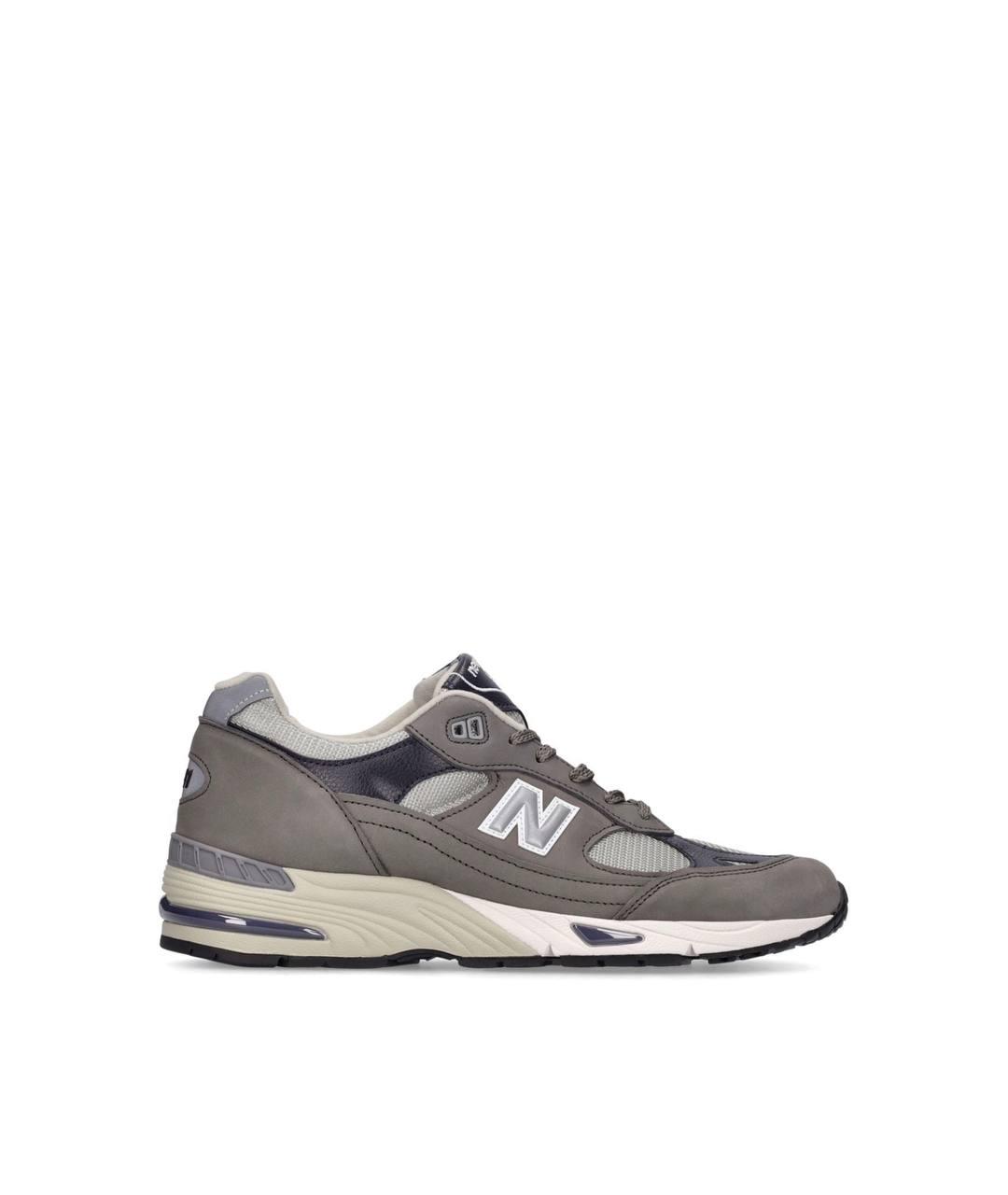 NEW BALANCE Антрацитовые низкие кроссовки / кеды, фото 3