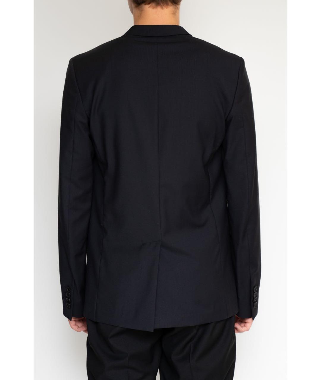 CHRISTIAN DIOR Черный шерстяной пиджак, фото 7