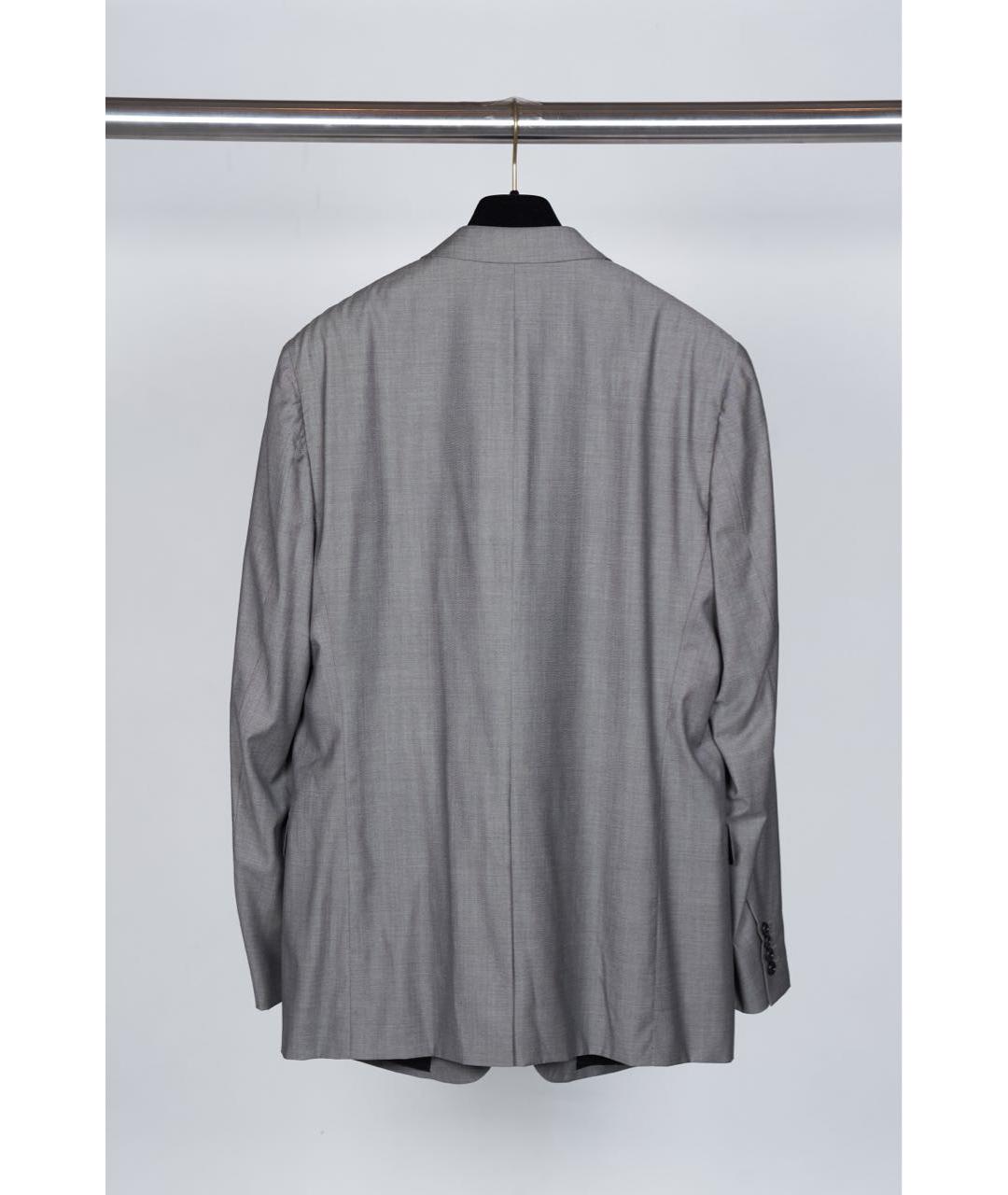 CHRISTIAN DIOR PRE-OWNED Серый классический костюм, фото 3