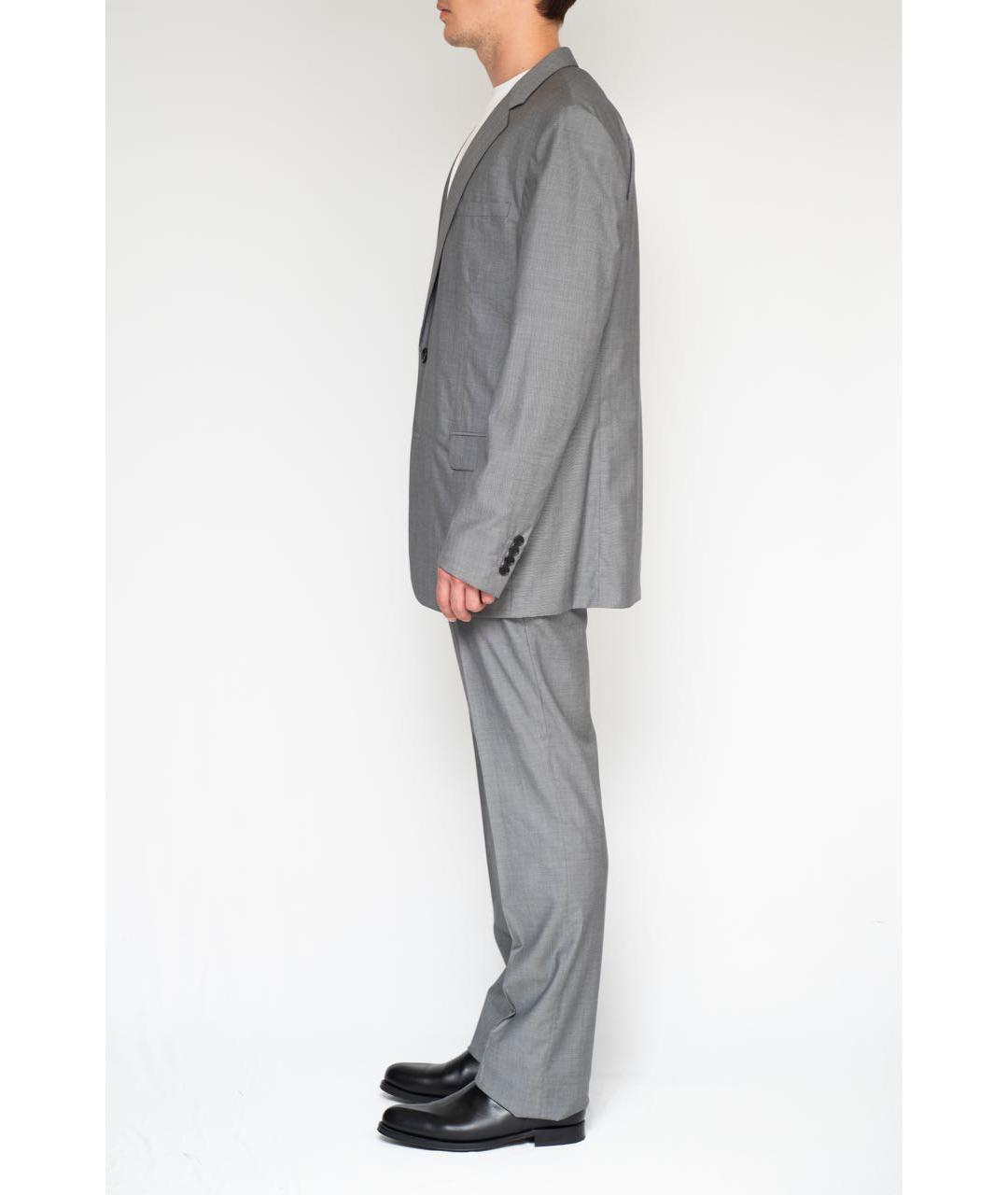 CHRISTIAN DIOR PRE-OWNED Серый классический костюм, фото 7