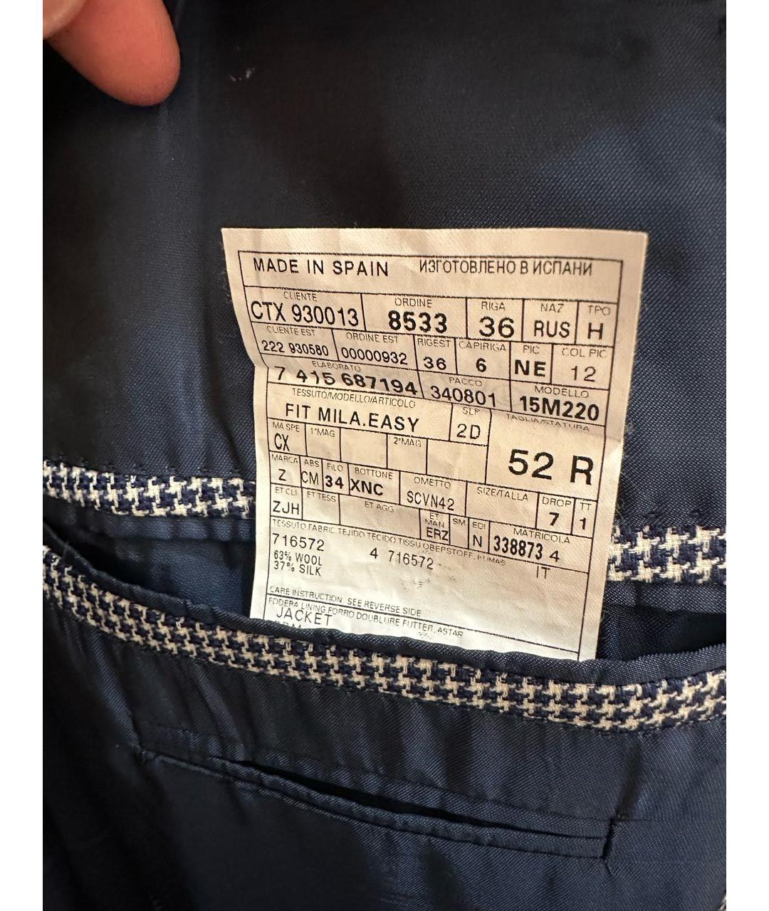 ZEGNA Шерстяной пиджак, фото 6