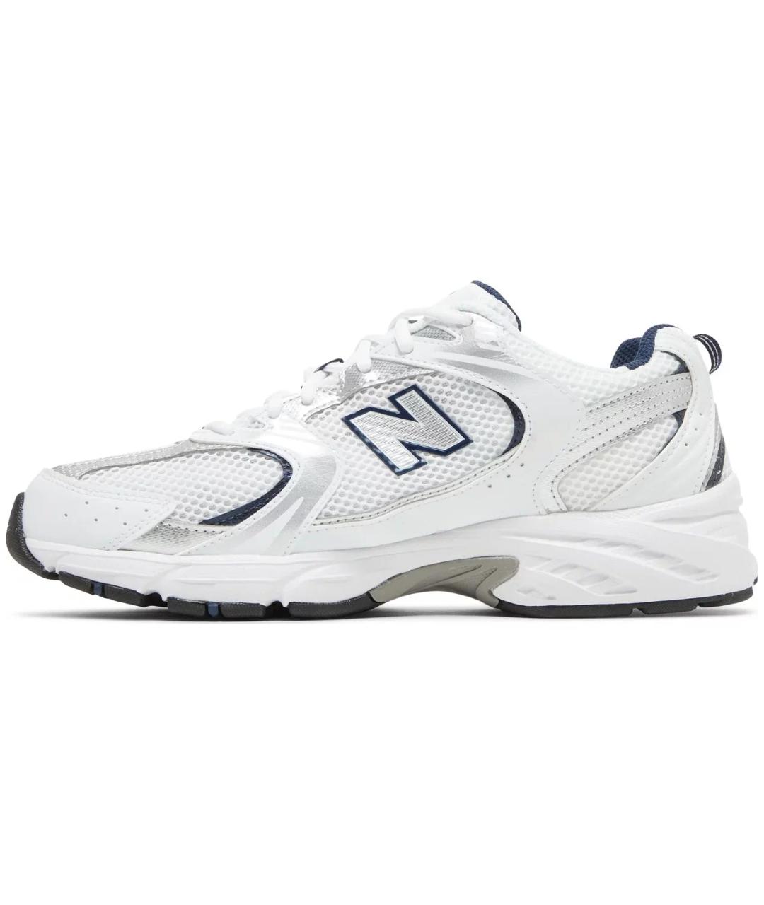 NEW BALANCE Белые текстильные кроссовки, фото 2