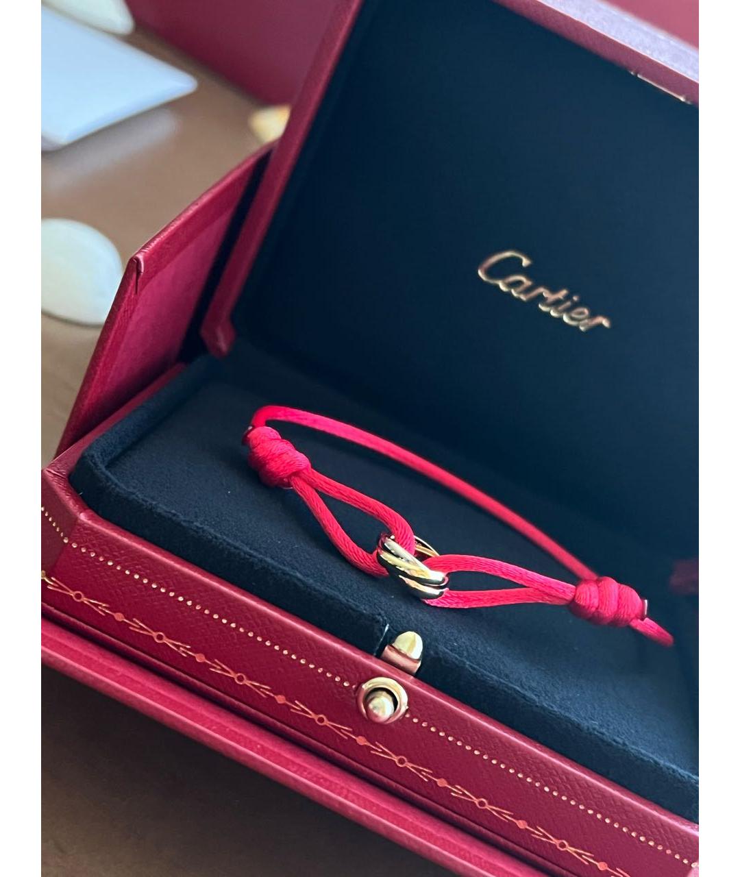CARTIER Красный браслет из желтого золота, фото 5