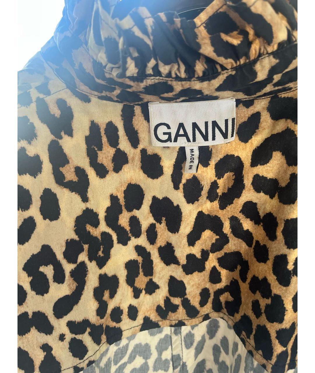 GANNI Хлопковое повседневное платье, фото 3