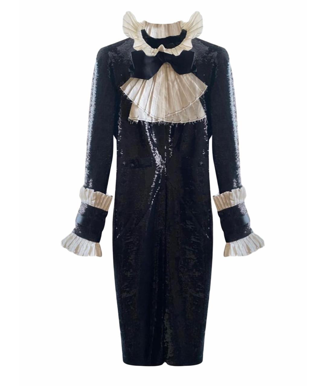 CHANEL PRE-OWNED Черное полиамидовое вечернее платье, фото 1