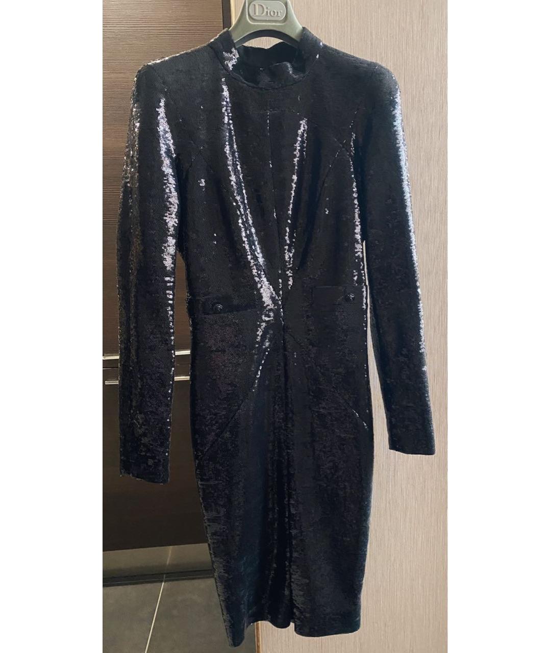 CHANEL PRE-OWNED Черное полиамидовое вечернее платье, фото 4