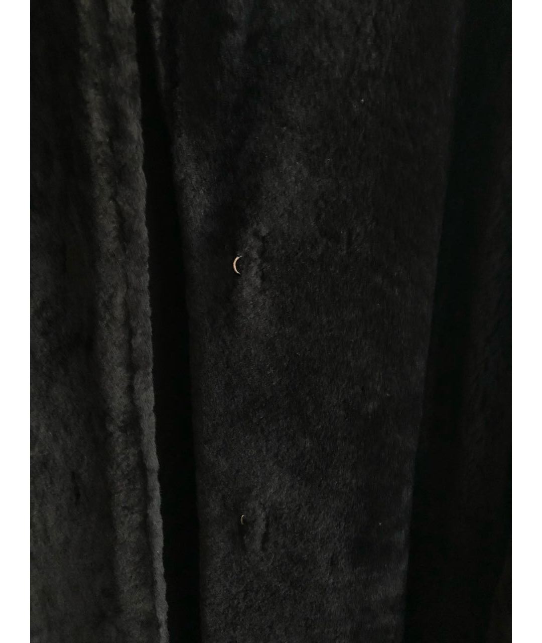 SANDRO Черная кожаная дубленка, фото 6