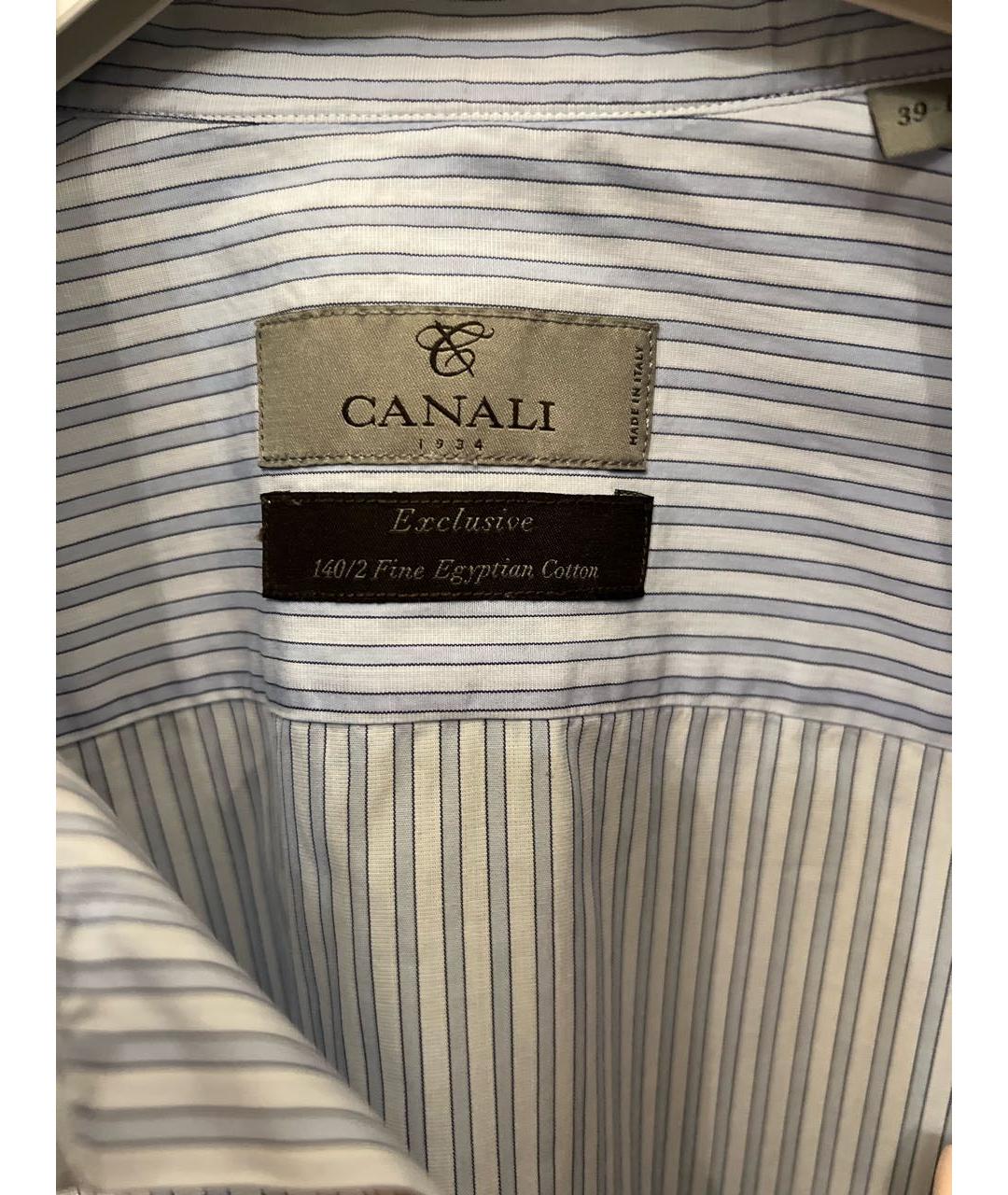 CANALI Мульти хлопковая классическая рубашка, фото 5