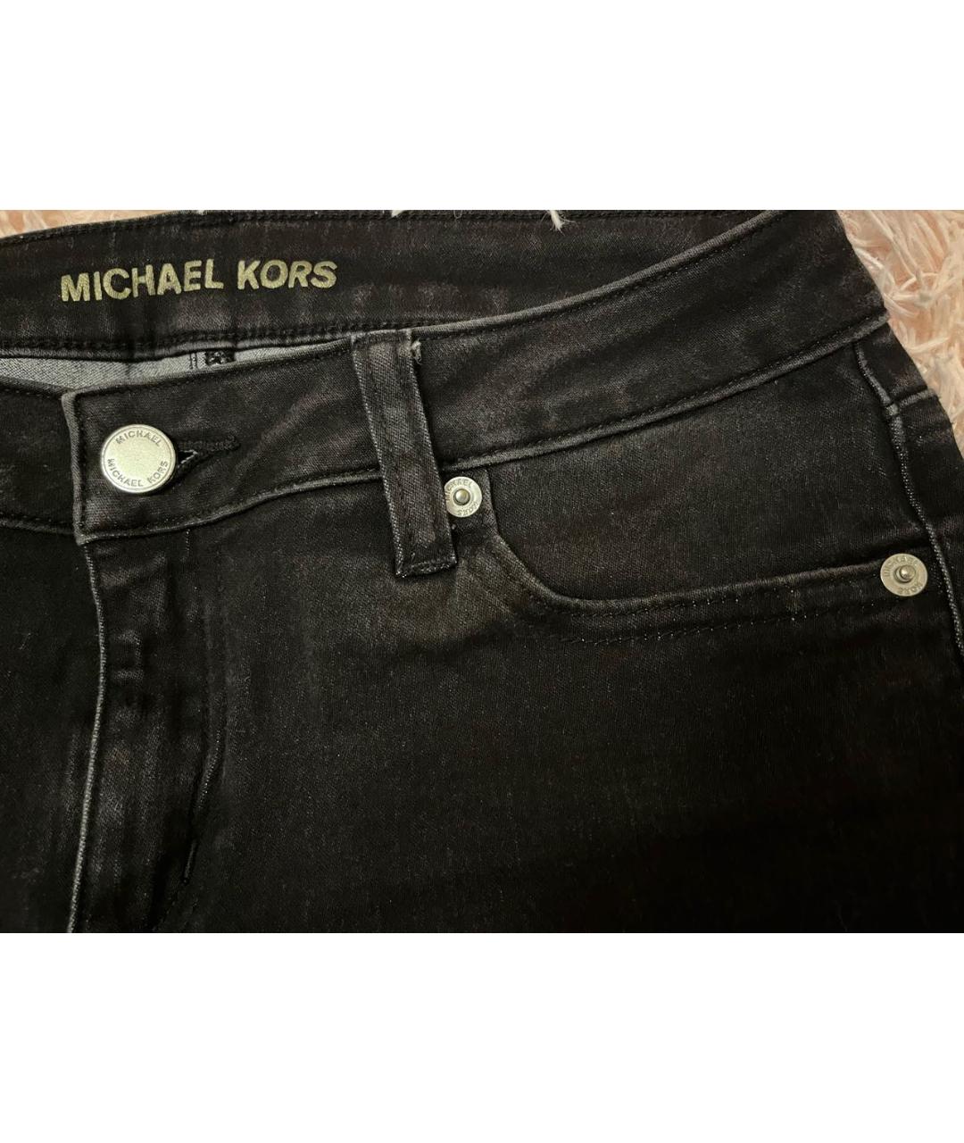 MICHAEL KORS Черные джинсы слим, фото 4