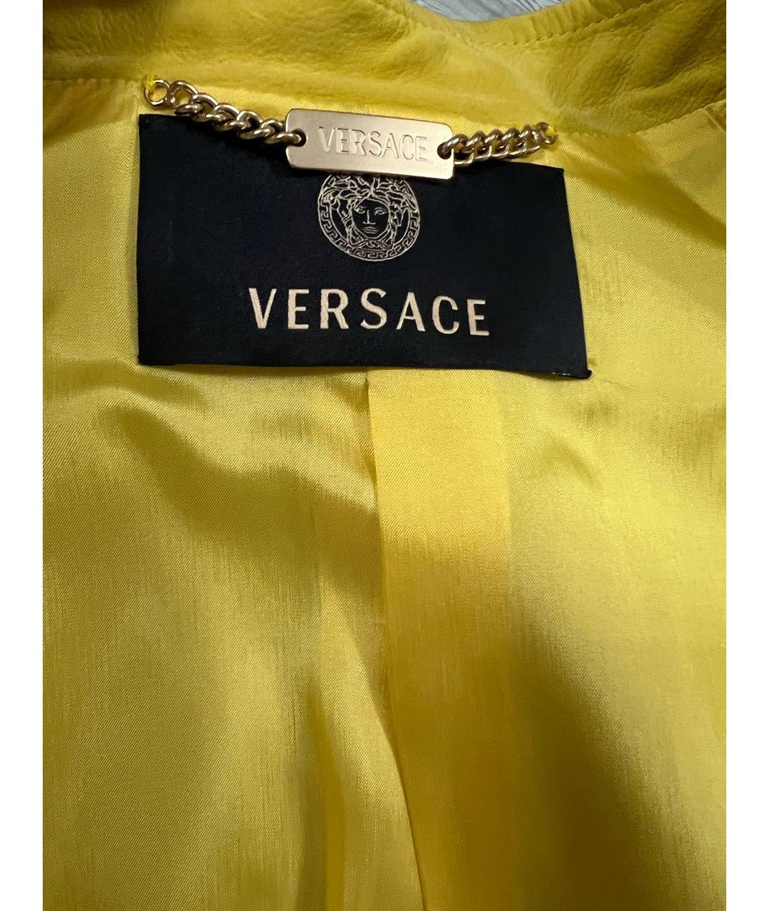 VERSACE Желтая куртка, фото 3