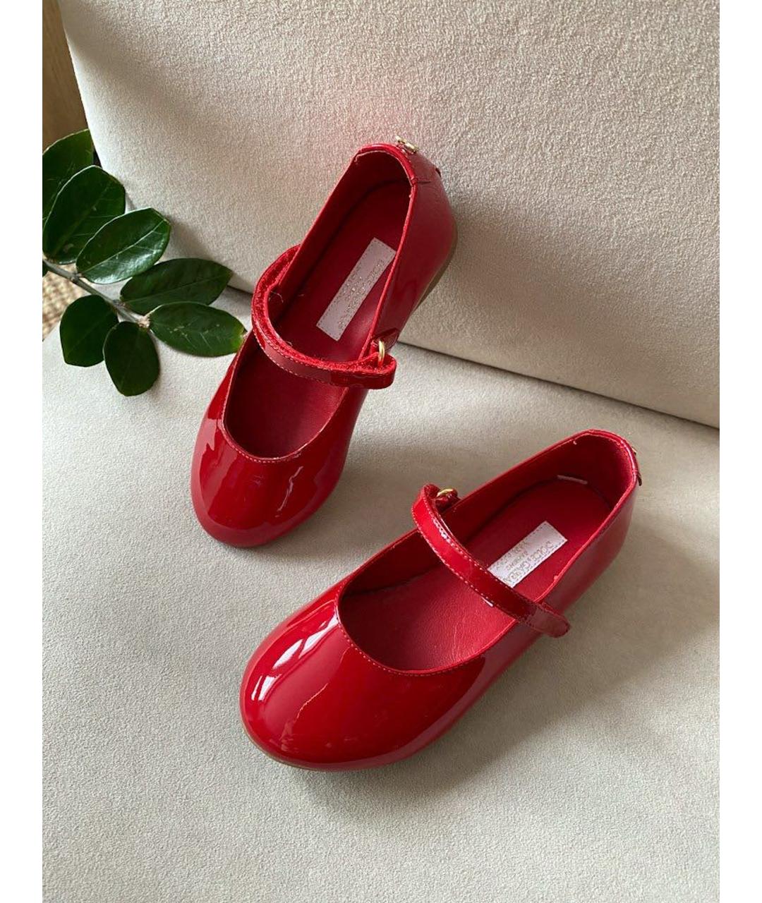 DOLCE&GABBANA Красные туфли, фото 2