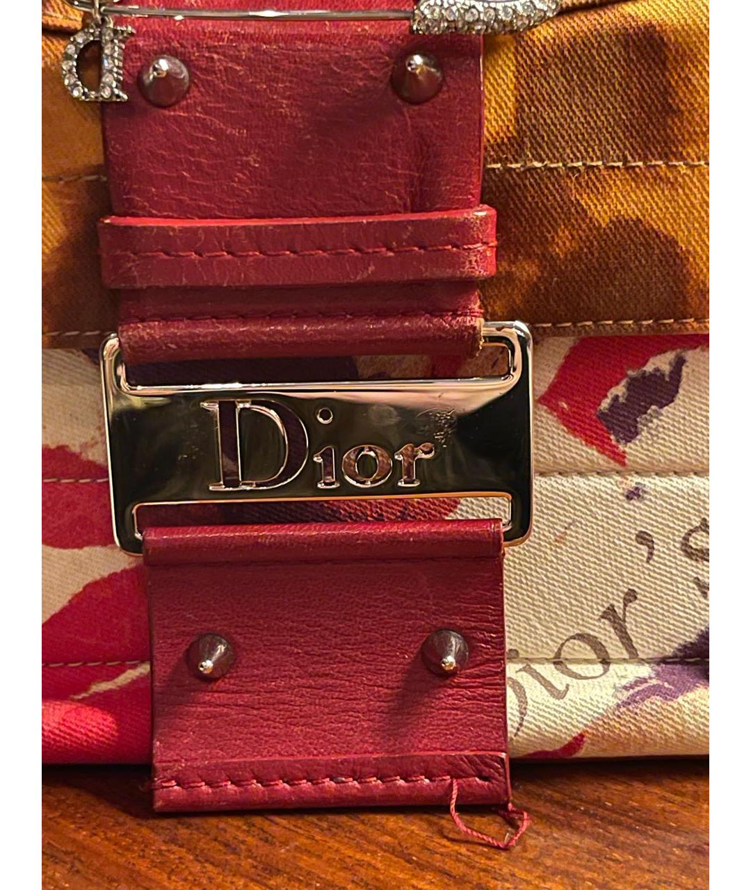 CHRISTIAN DIOR Мульти кожаная сумка через плечо, фото 5