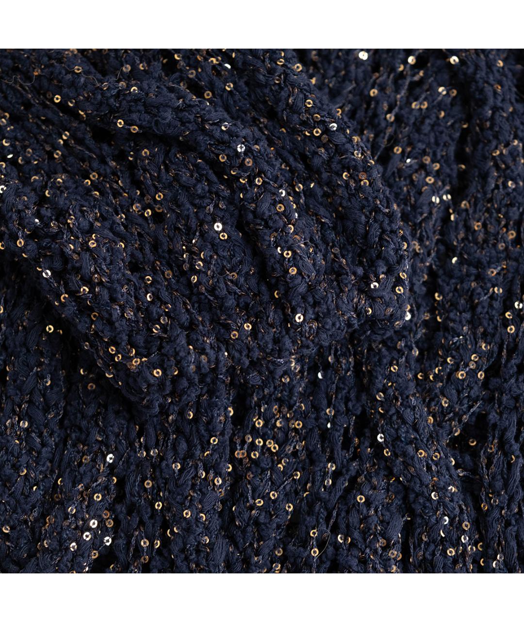 GENTRY PORTOFINO Темно-синий хлопковый джемпер / свитер, фото 4
