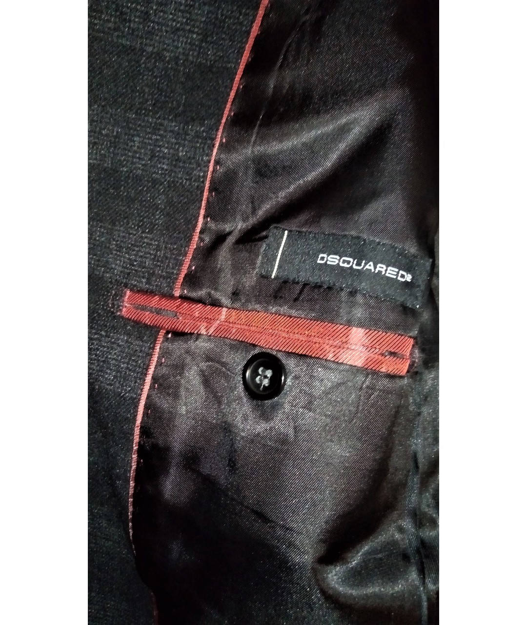 DSQUARED2 Серый шерстяной пиджак, фото 4