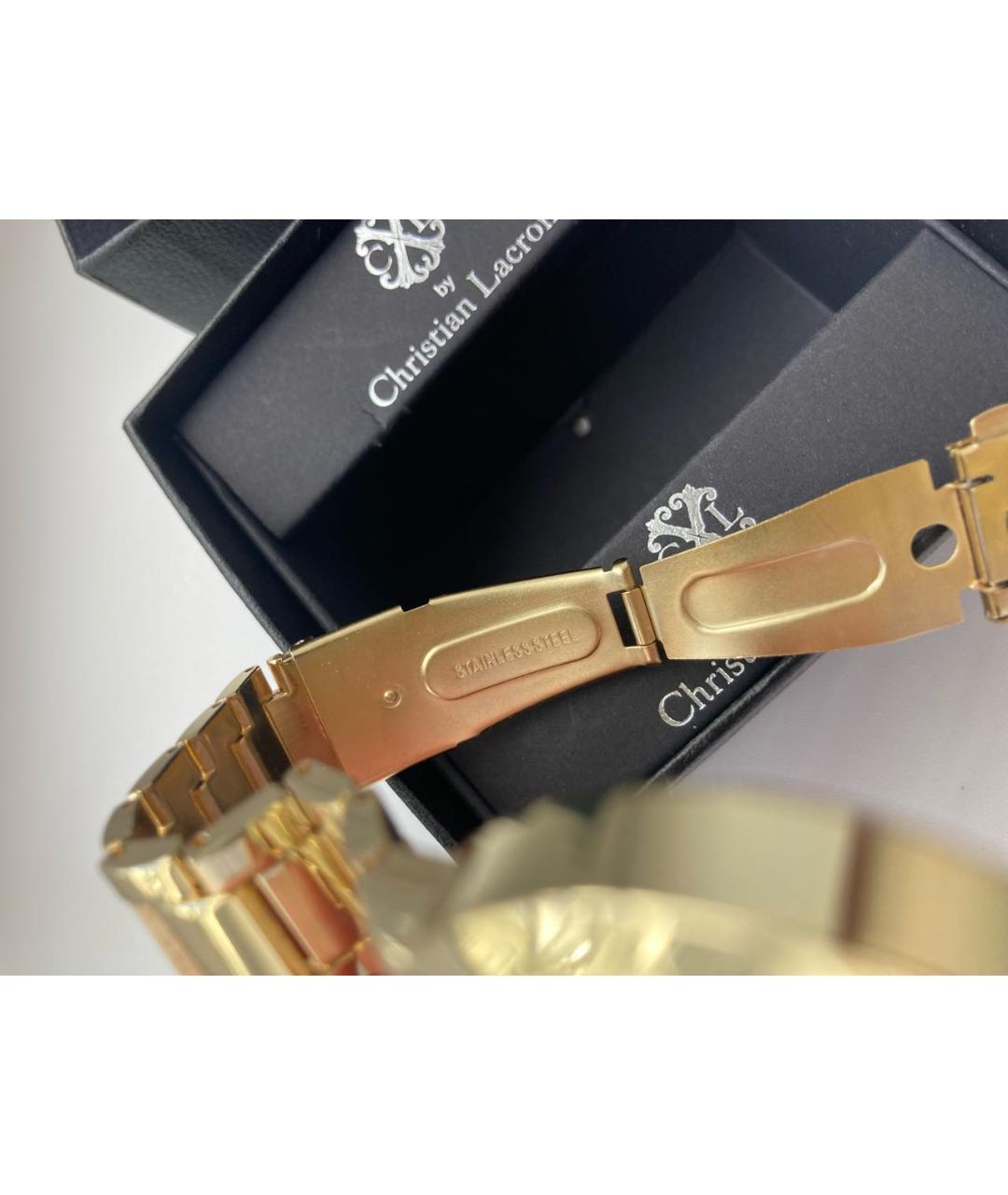 CHRISTIAN LACROIX Золотые часы из желтого золота, фото 6