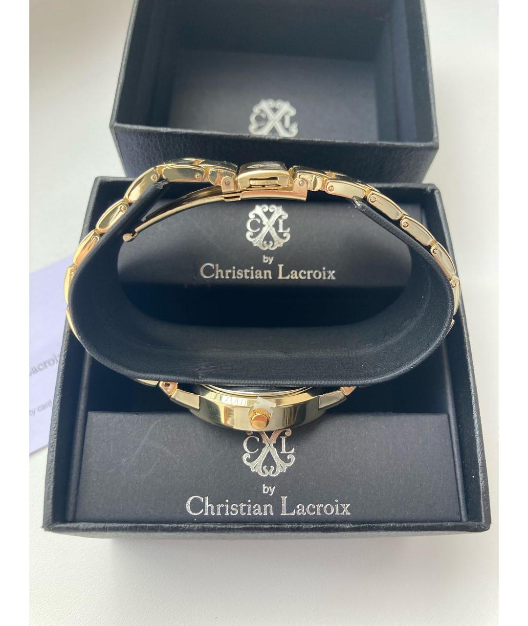 CHRISTIAN LACROIX Золотые часы из желтого золота, фото 3