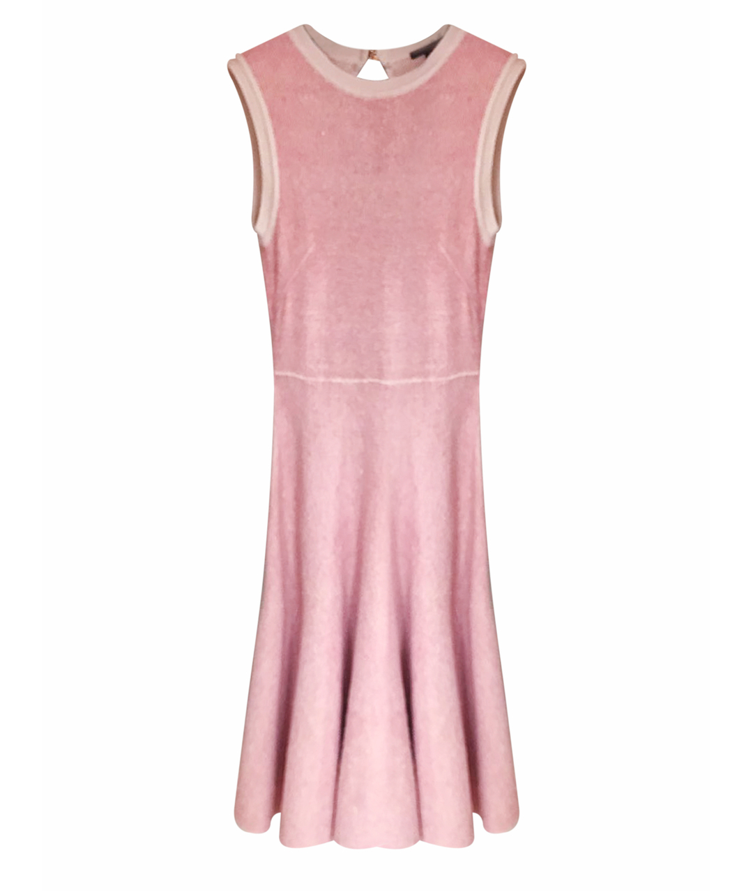 LOUIS VUITTON PRE-OWNED Розовое шелковое повседневное платье, фото 1