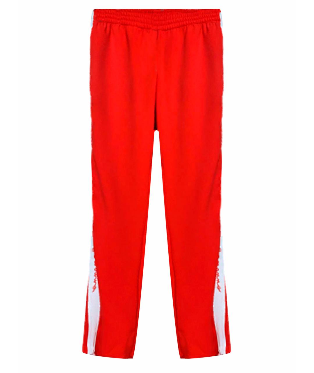 ERMANNO SCERVINO Красные вискозные спортивные брюки и шорты, фото 1