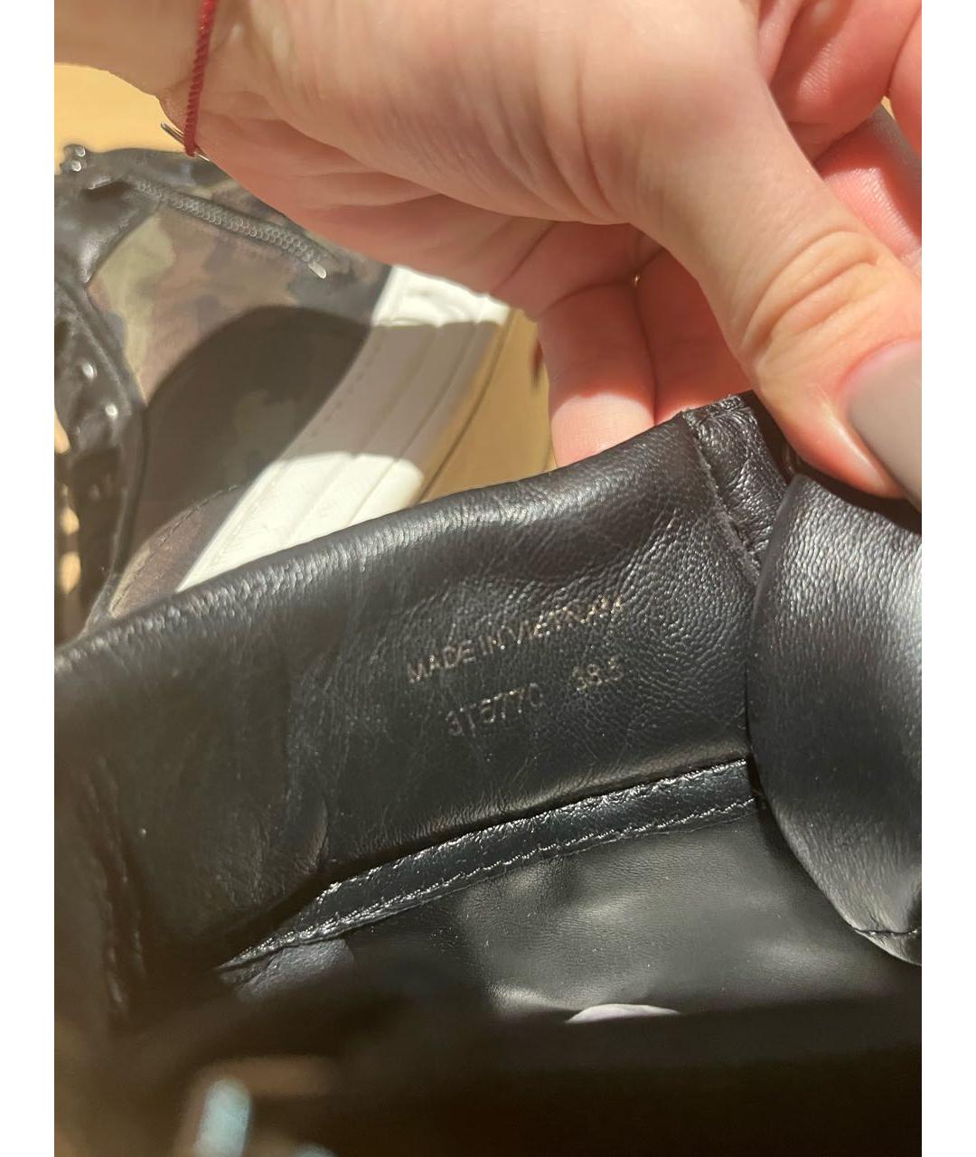 PRADA Хаки резиновые кеды, фото 4