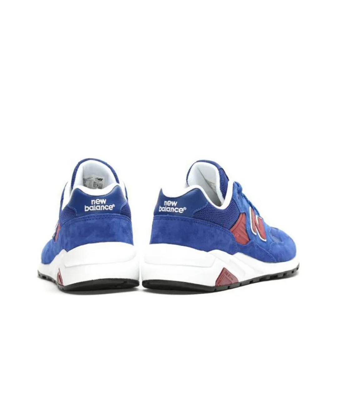 NEW BALANCE Синие замшевые кроссовки, фото 4