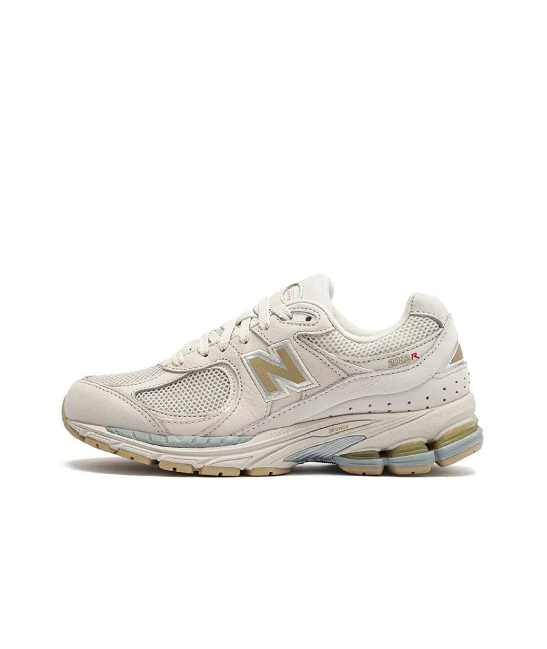 NEW BALANCE Бежевые кожаные кроссовки, фото 2