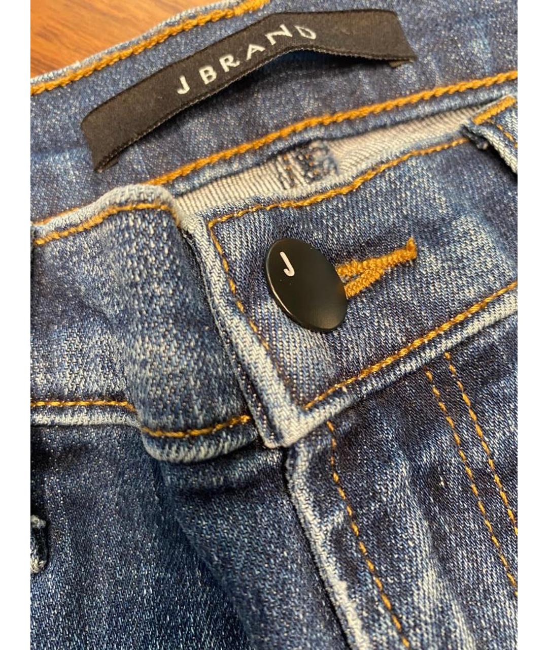 JBRAND Синие прямые джинсы, фото 3