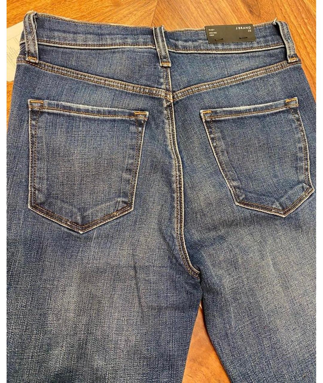 JBRAND Синие прямые джинсы, фото 8
