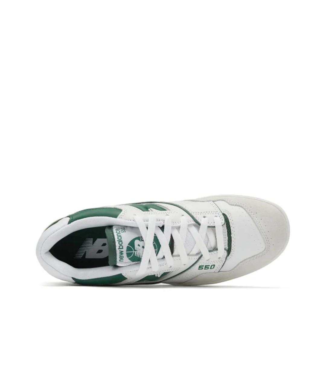 NEW BALANCE Белые кожаные кроссовки, фото 3
