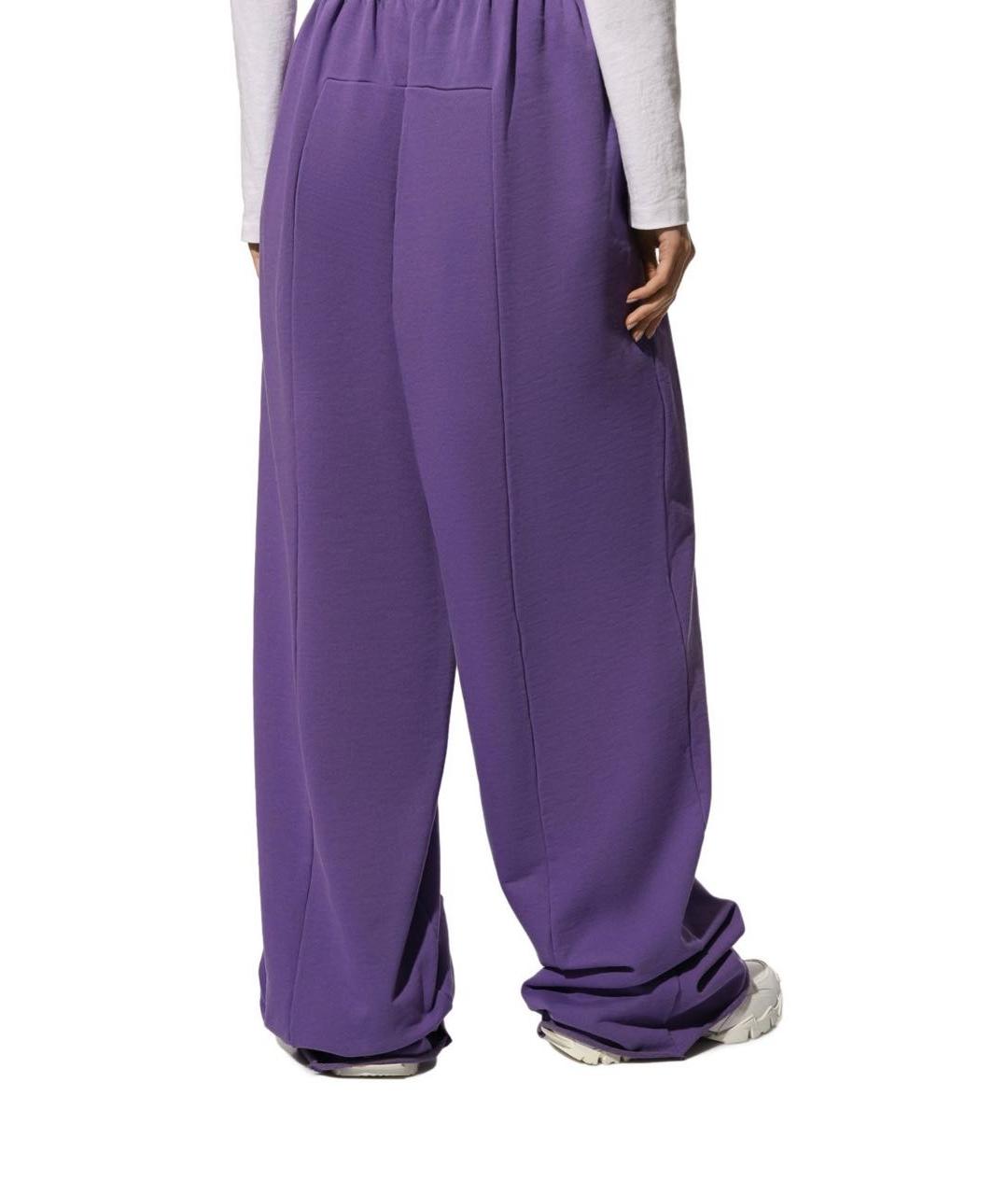 VETEMENTS Фиолетовые повседневные брюки, фото 4