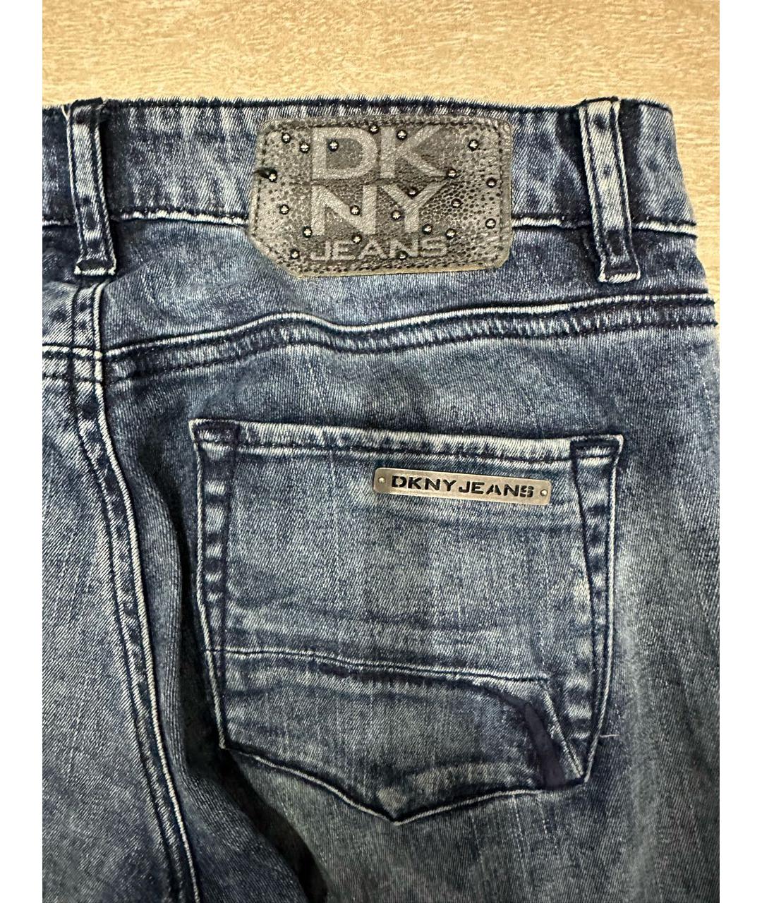 DKNY Синие джинсы слим, фото 4