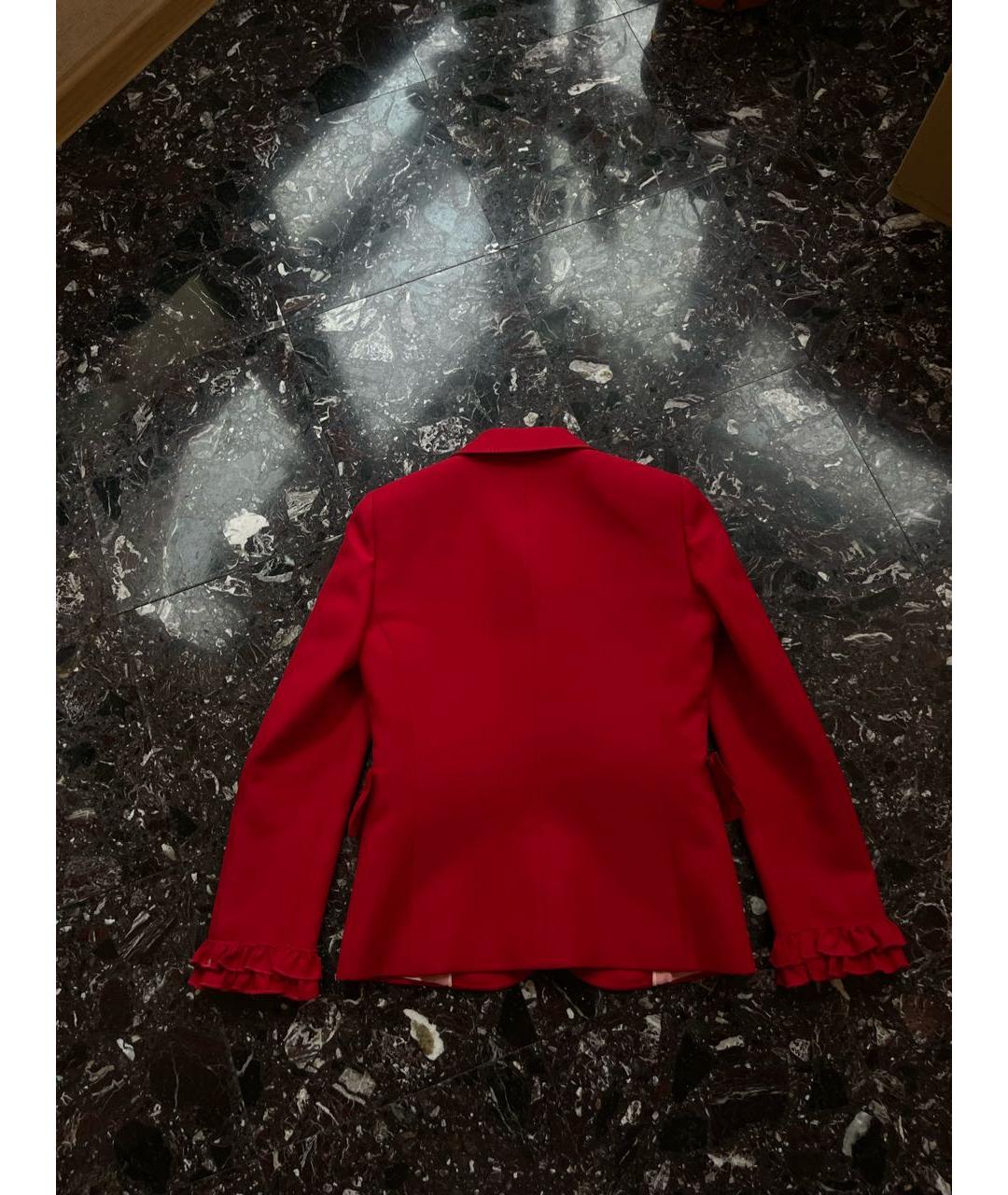 GUCCI Красный жакет/пиджак, фото 2