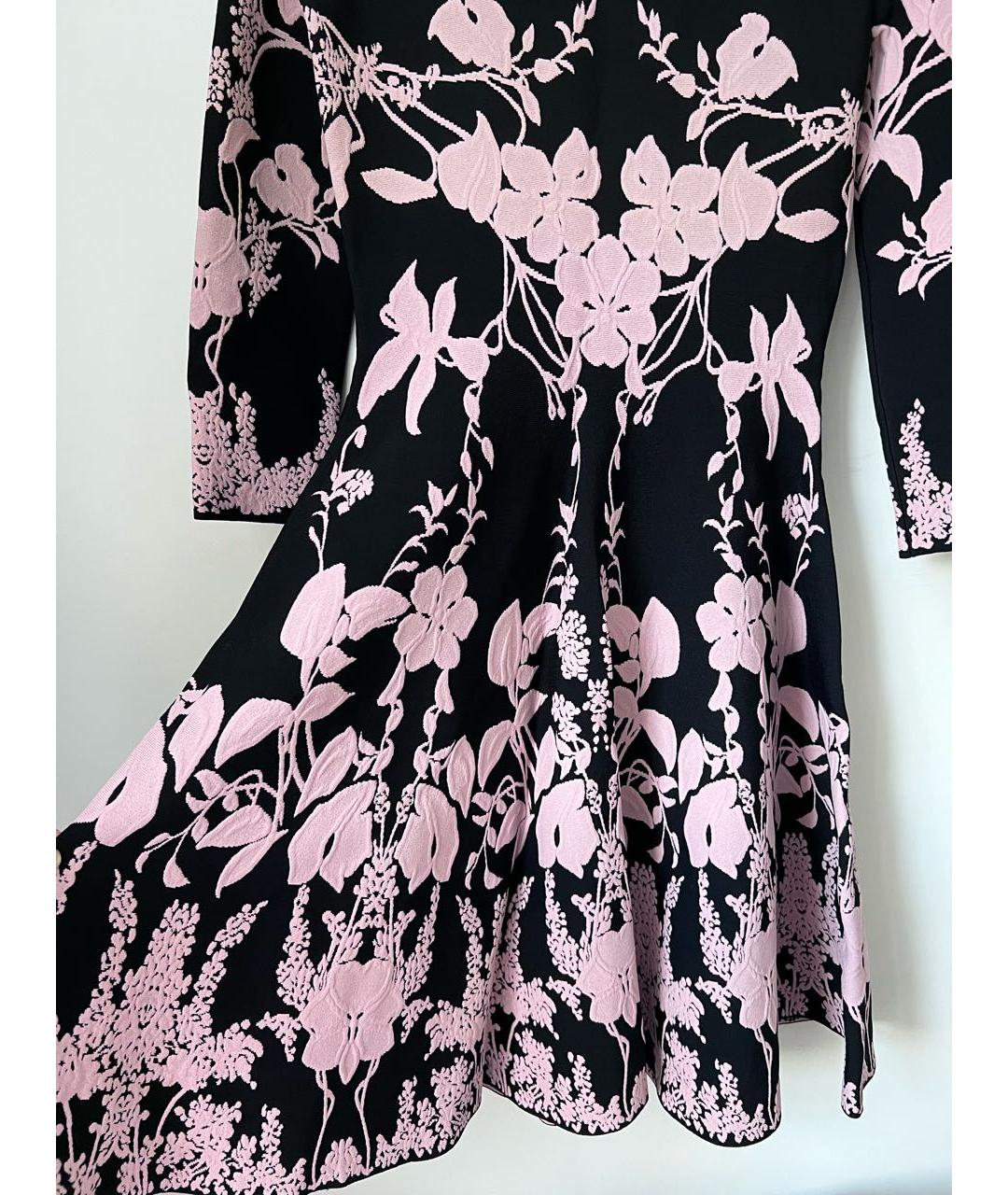 ALEXANDER MCQUEEN Мульти вискозное повседневное платье, фото 3