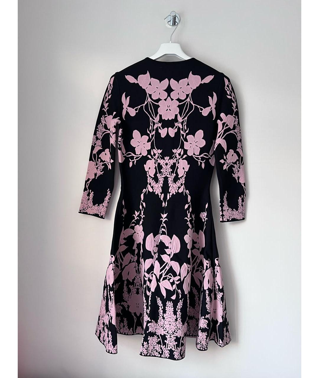 ALEXANDER MCQUEEN Мульти вискозное повседневное платье, фото 2