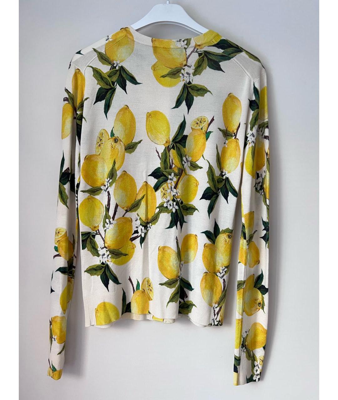 DOLCE&GABBANA Желтый кардиган, фото 2