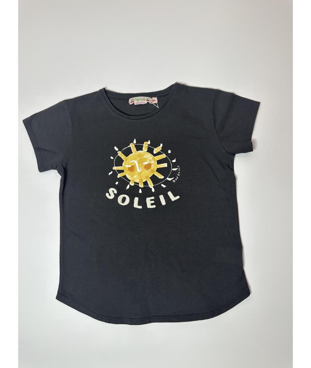 BONPOINT Серый хлопковый детская футболка / топ, фото 2