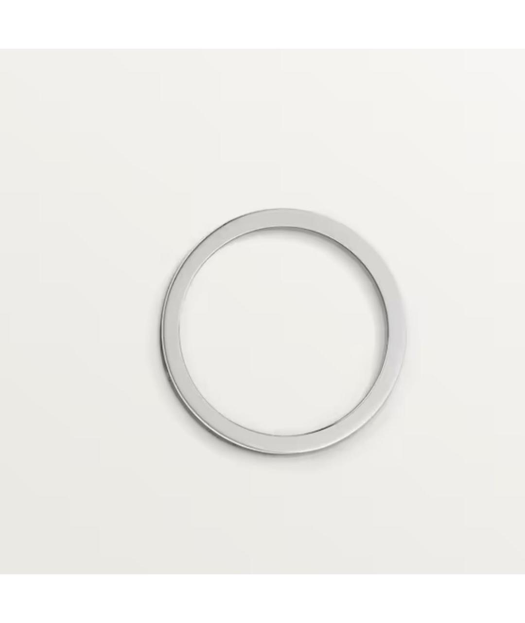 CARTIER Белое кольцо из белого золота, фото 2