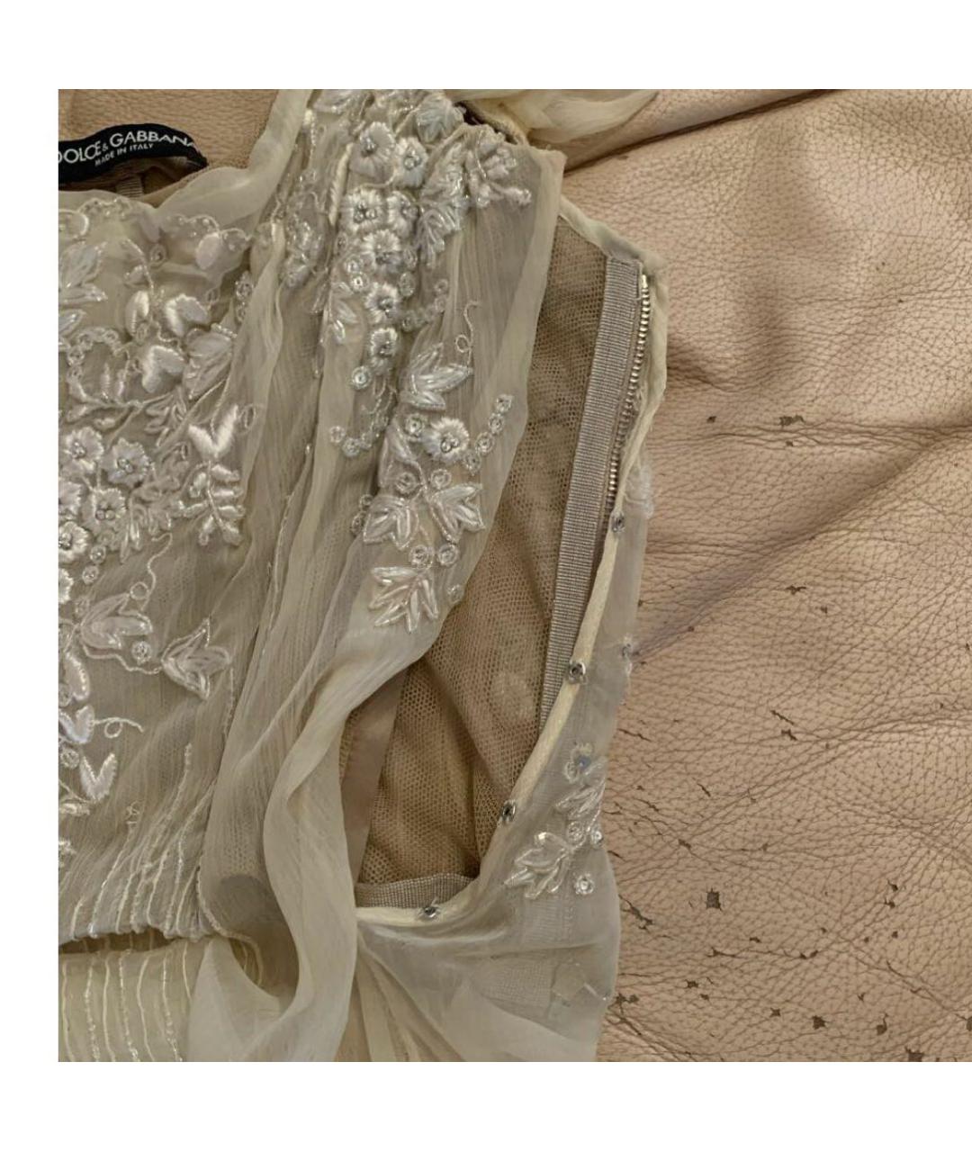 DOLCE&GABBANA Бежевая блузы, фото 3