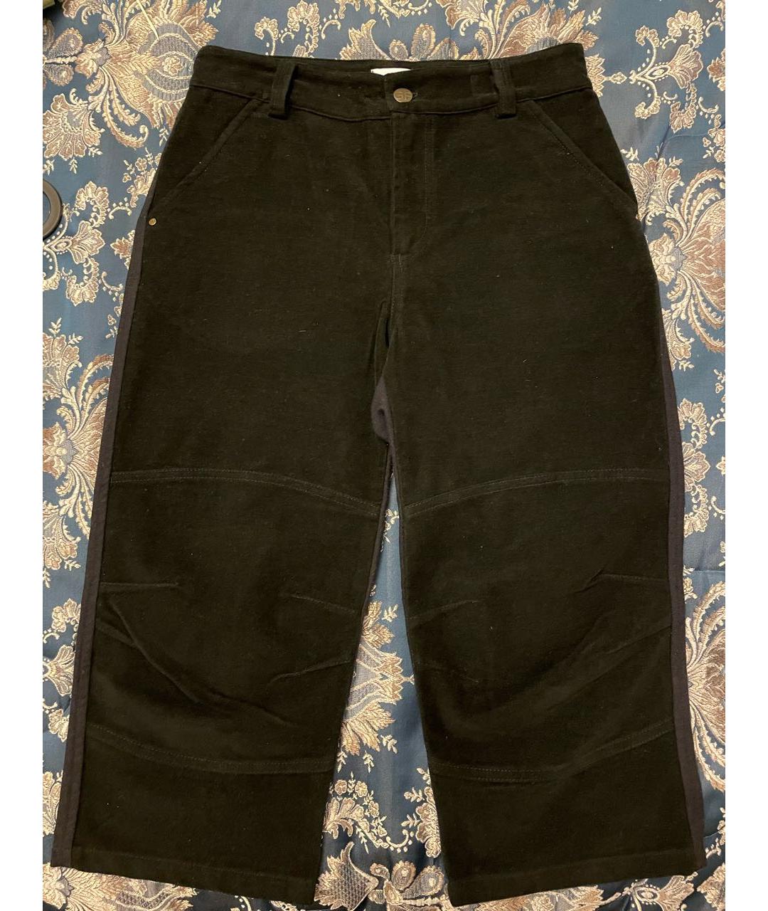 GIANFRANCO FERRE Антрацитовые шерстяные брюки и шорты, фото 5