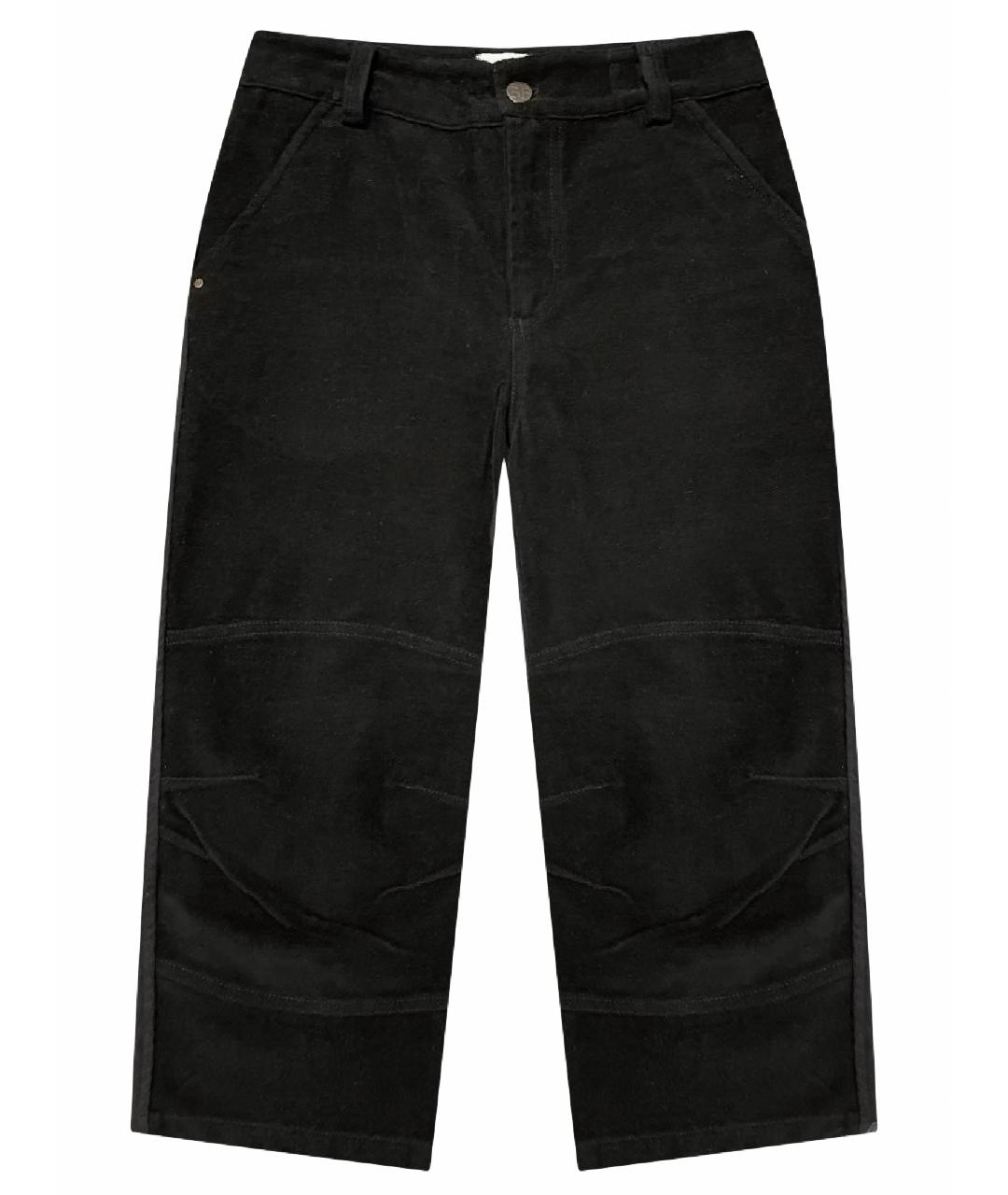 GIANFRANCO FERRE Антрацитовые шерстяные брюки и шорты, фото 1