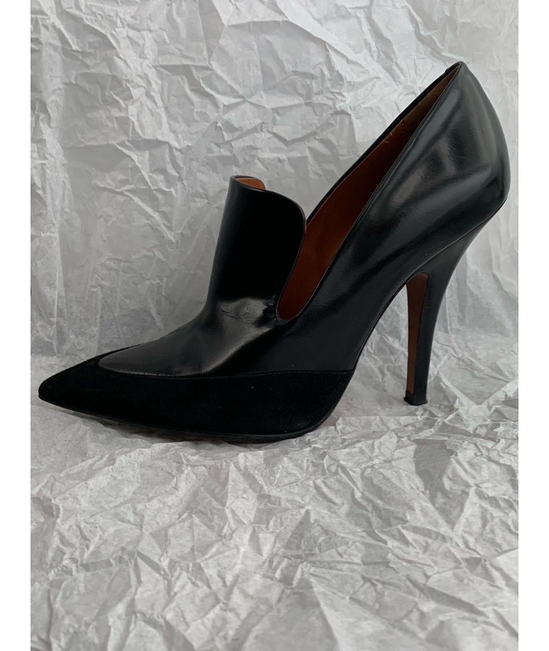 CELINE PRE-OWNED Черные кожаные туфли, фото 8