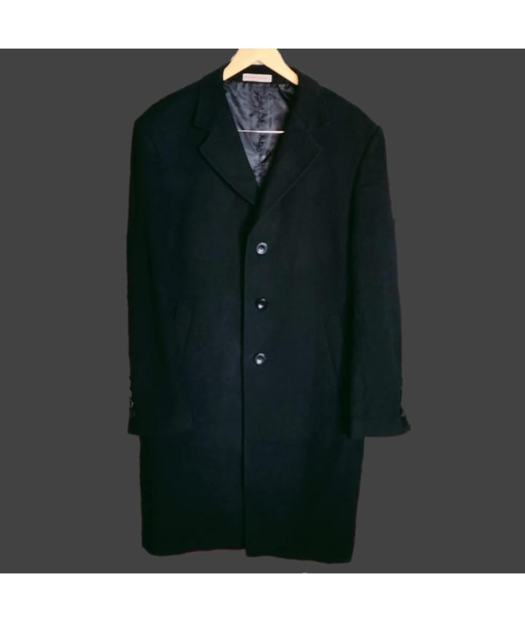 ARMANI COLLEZIONI Черное кашемировое пальто, фото 10
