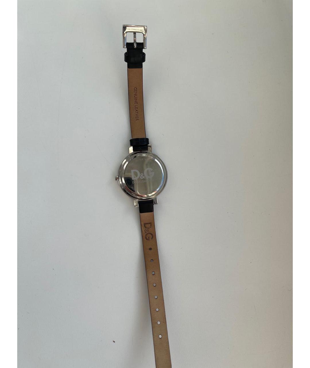 DOLCE&GABBANA Черные стальные часы, фото 2