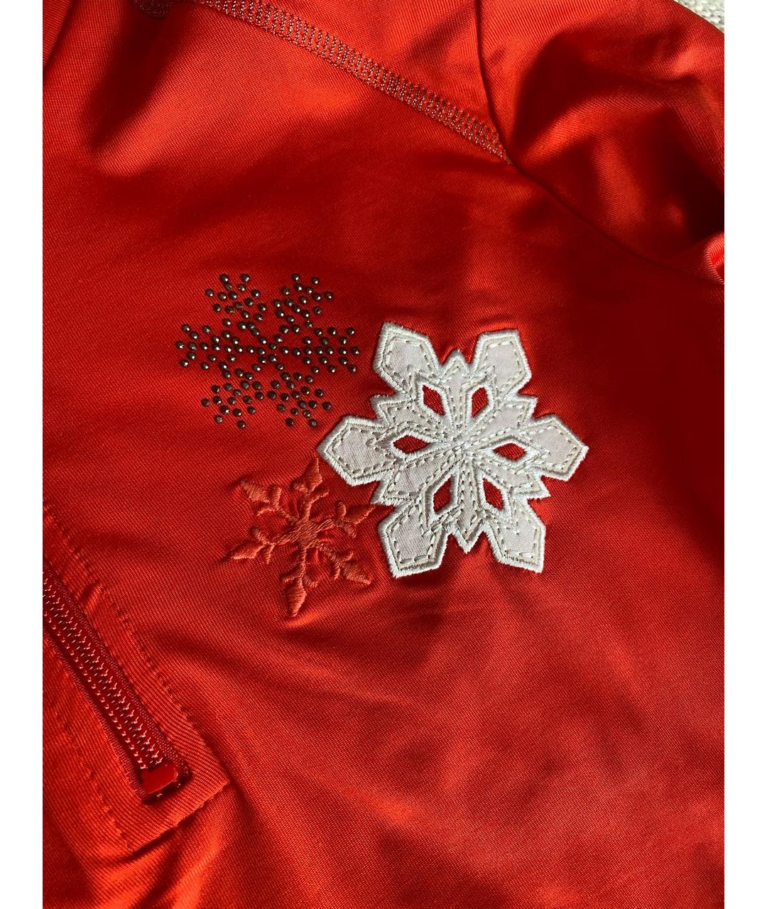 SPORTALM Красная полиамидовая спортивная куртка, фото 4