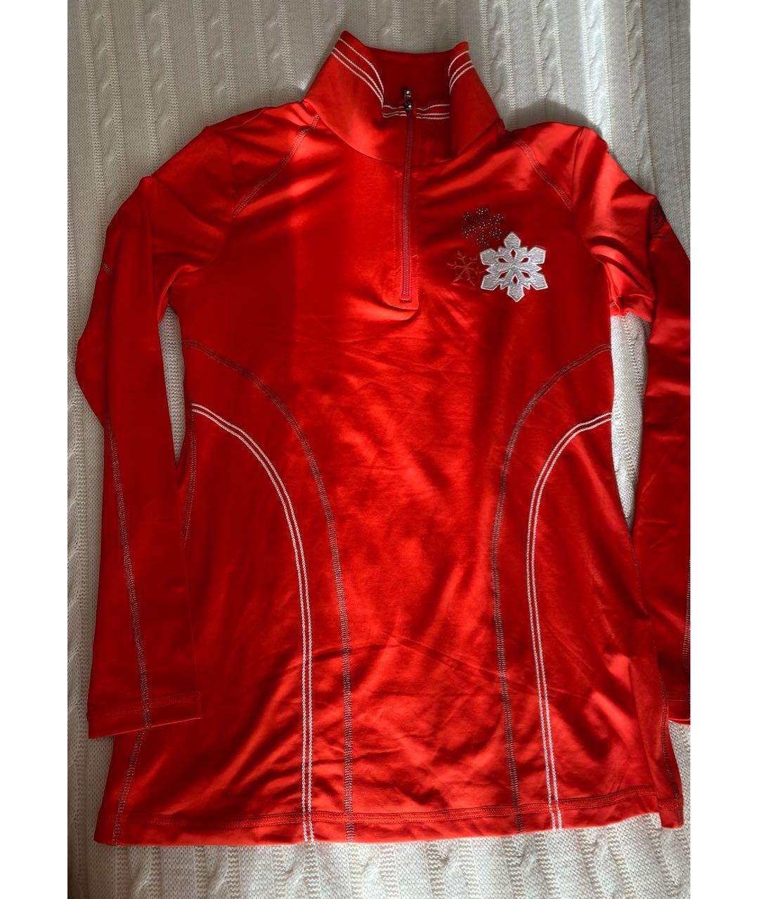 SPORTALM Красная полиамидовая спортивная куртка, фото 8
