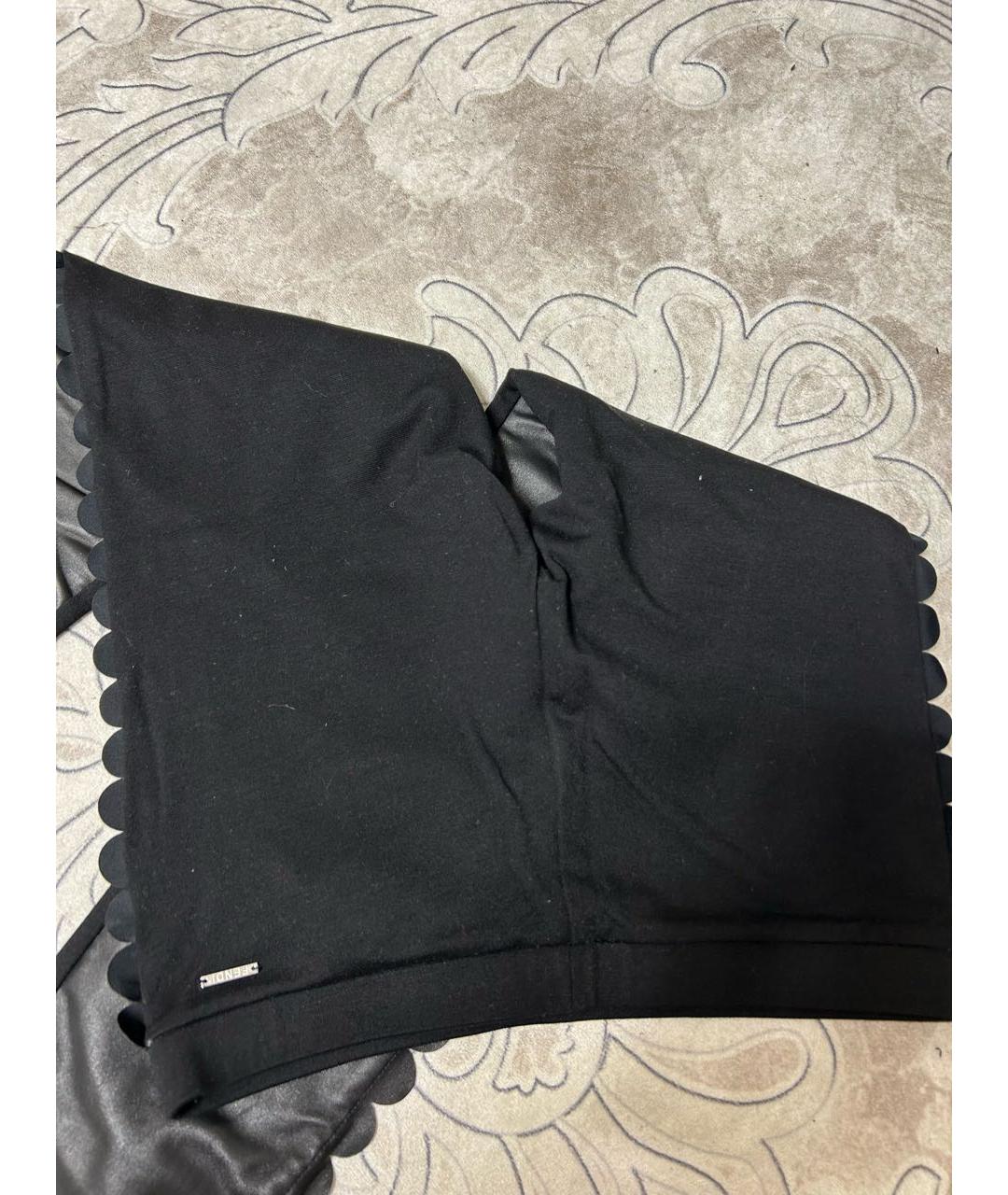 FENDI Черные кожаные брюки и шорты, фото 2