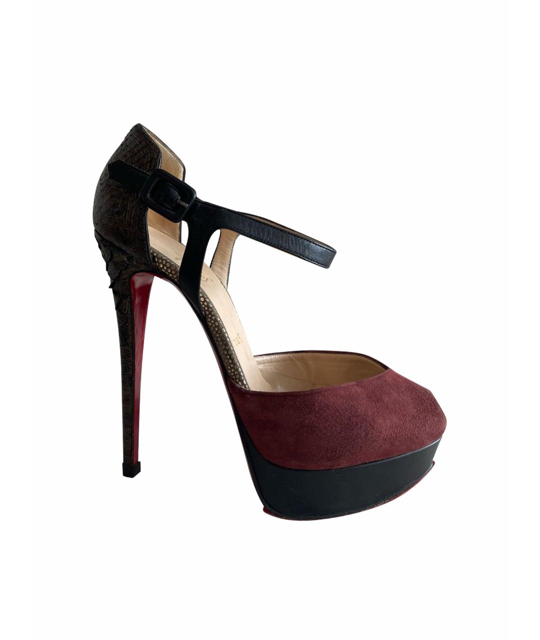 CHRISTIAN LOUBOUTIN Мульти туфли из экзотической кожи, фото 1