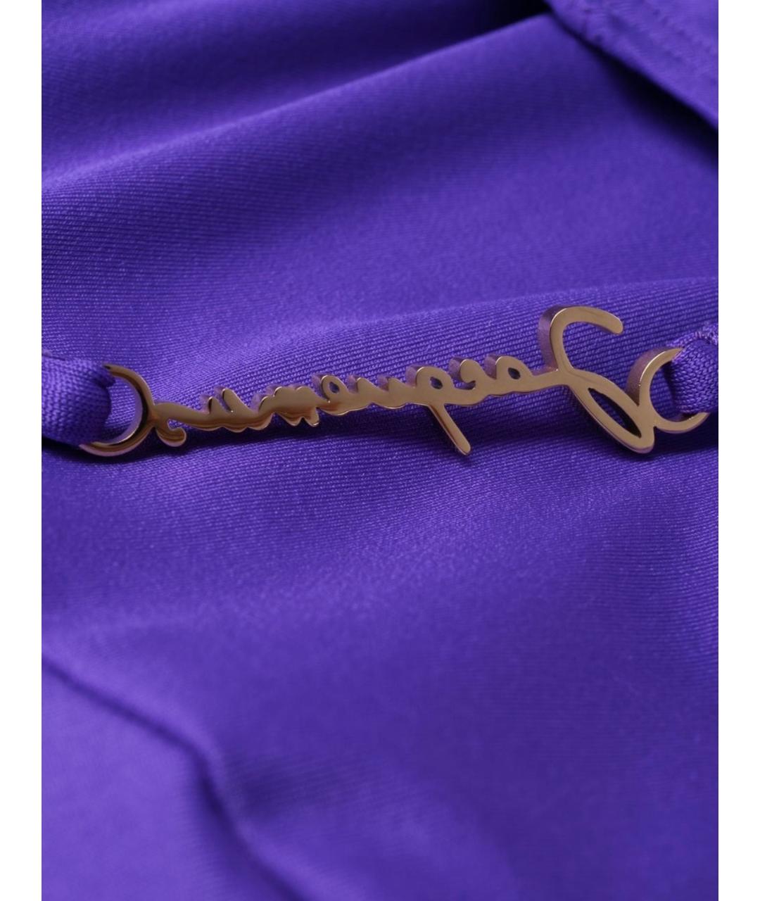 JACQUEMUS Фиолетовый полиэстеровый купальник, фото 3