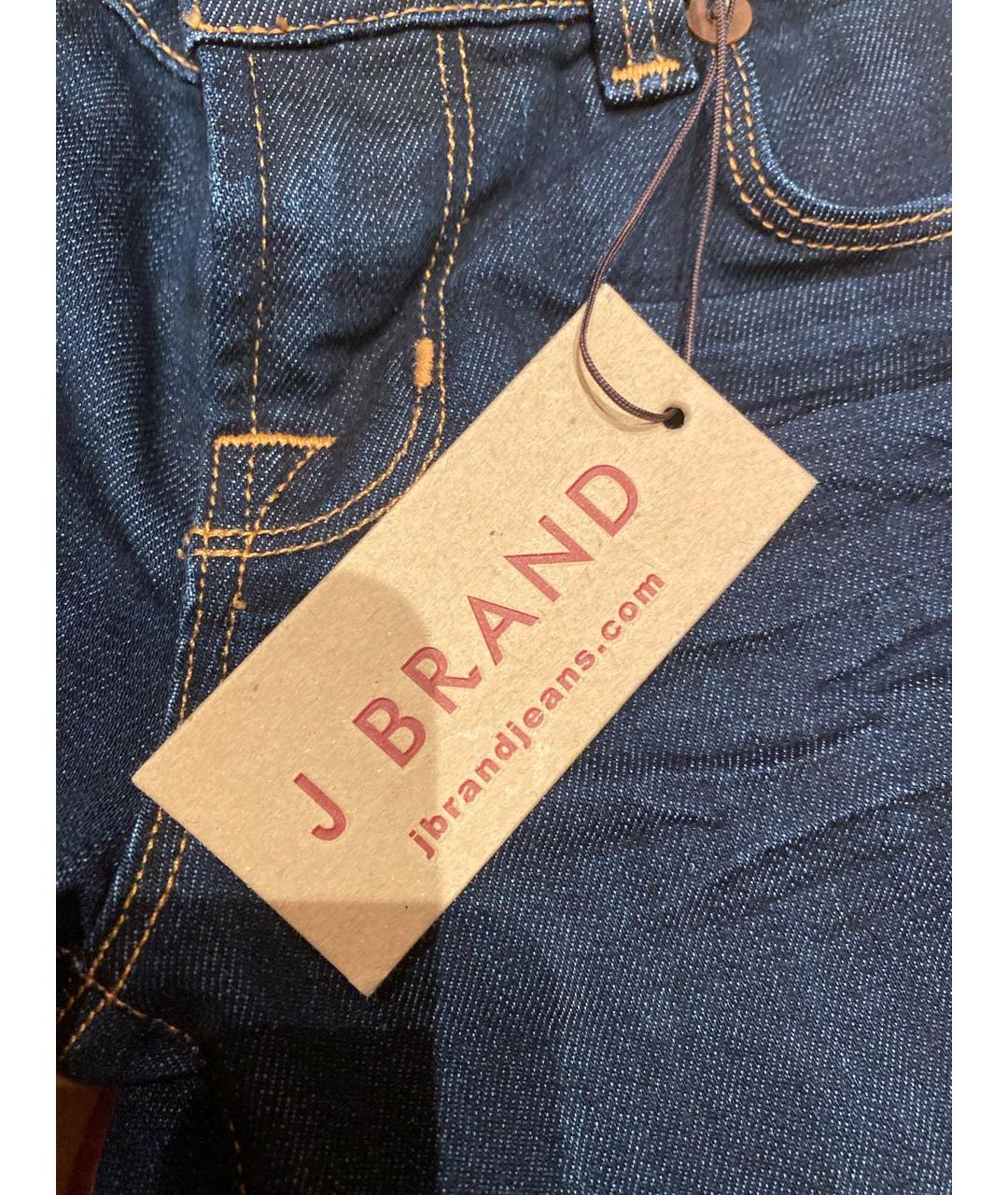 JBRAND Темно-синие хлопковые джинсы клеш, фото 4