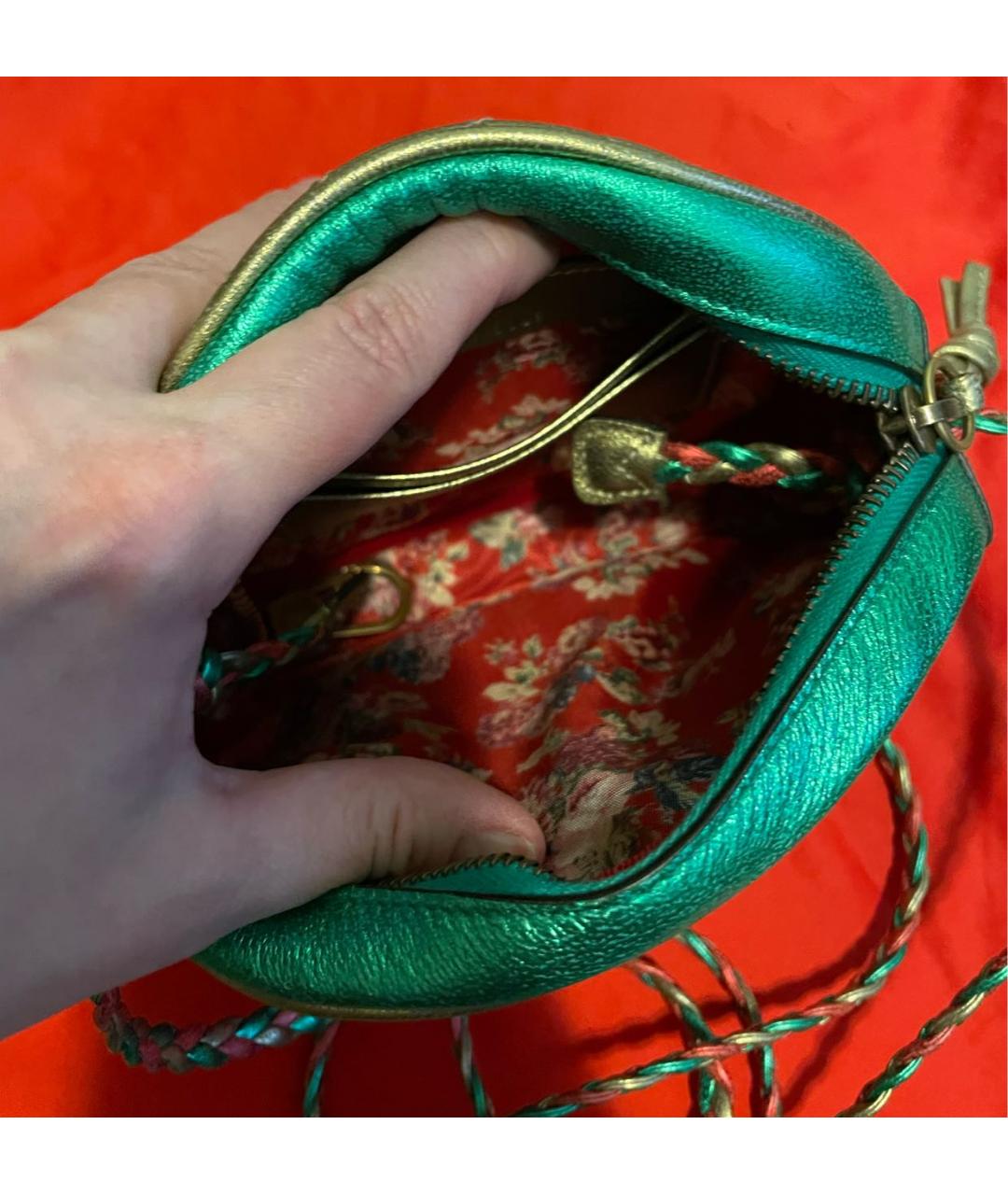 GUCCI Кожаная сумка через плечо, фото 4