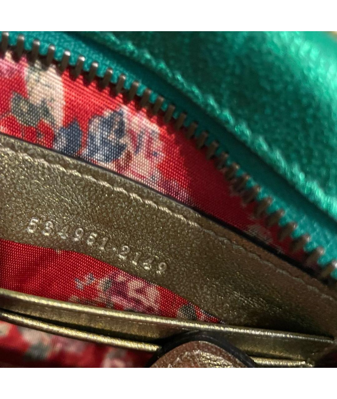 GUCCI Кожаная сумка через плечо, фото 5